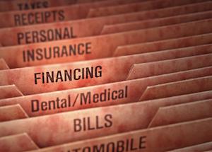 Dental financing folders 
